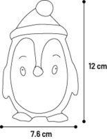 Flamingo Zabawka lateksowa świąteczna dla psa Mery mix