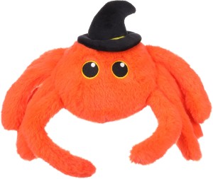 Flamingo Zabawka Halloween dla psa Pająk pomarańczowy