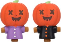 Flamingo Zabawka gumowa Halloween dla psa Dynia pomarańczowa