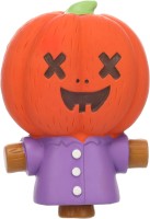 Flamingo Zabawka gumowa Halloween dla psa Dynia pomarańczowa