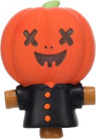 Flamingo Zabawka gumowa Halloween dla psa Dynia pomarańczowa