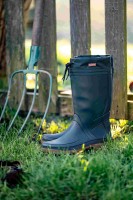 BlackFox Kalosze unisex ocieplane Thunder. wykonane zostały z syntetycznej gumy SEBS. Poliestrowa podszewka zapewnia ciepło i wygodę użytkowania. Ochronny mankiet u góry cholewki zapobiega przedostaniu się wody do wnętrza butów. _3