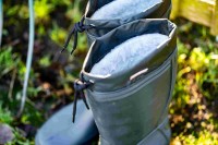 BlackFox Kalosze unisex ocieplane Thunder. wykonane zostały z syntetycznej gumy SEBS. Poliestrowa podszewka zapewnia ciepło i wygodę użytkowania. Ochronny mankiet u góry cholewki zapobiega przedostaniu się wody do wnętrza butów. _4