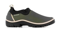 BlackFox  Buty unisex do kostki Montana khaki. Z naturalnej gumy. W całości wyściełane neoprenem, co zapewnia maksymalną izolację, elastyczność. Posiadają specjalne wzmocnienie pod podeszwą oraz dodatkowe wzmocnienia na piętach i palcach.