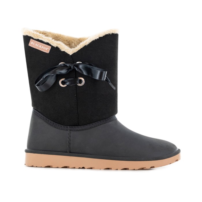 BlackFox  Botki damskie Anoki. Wykonane zostały z syntetycznej gumy (SEBS). Ocieplane. Piękny design i praktyczne rozwiązania