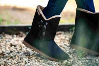 BlackFox  Botki damskie Anoki. Wykonane zostały z syntetycznej gumy (SEBS). Ocieplane. Piękny design i praktyczne rozwiązania_4