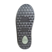 BlackFox  Botki damskie Cheyennetoo zielone. Wykonane z syntetycznej gumy (na bazie SEBS), bez ftalanów i chloru, a ich szczotkowane wykończenie idealnie imituje zamsz! Z grubym, ciepłym futerkiem poliestrowym w środku._2