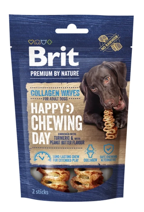 Brit Care Przysmaki dla psa Dog Collagen Chews Waves 2 szt.