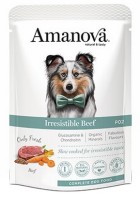 Amanova Dog Adult Irresistible Beef - wilgotna karma dla psów z wołowiną saszetka 100 g