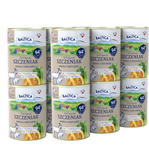 Baltica Karma mokra Szczeniak Kozina z królikiem 400 g
