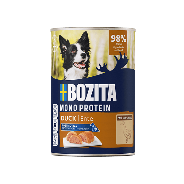 BOZITA Karma mokra dla psa monoprotein kaczka 400 g