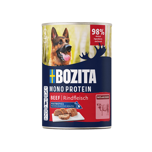 BOZITA Karma mokra dla psa monoprotein wołowina 400 g