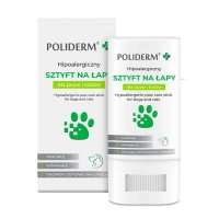POLIDERM® SZTYFT NA ŁAPY – hipoalergiczny sztyft na łapy dla psa i kota 14,5 g