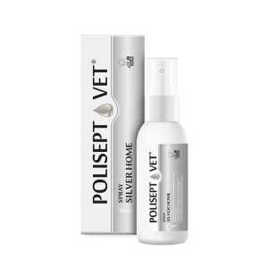 POLISEPT VET® SPRAY SILVER HOME – spray na rany dla psa i kota 50 ml
