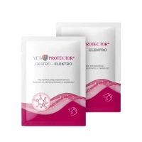 VET PROTECTOR® GASTRO – ELEKTRO – preparat stabilizujący równowagę wodno-elektrolitową w postaci proszku dla psa i kota 3 g_2