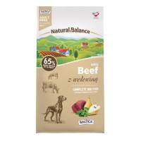 BALTICA Karma sucha dla psa NATURAL&BALANCE Wołowina M/L 9 kg