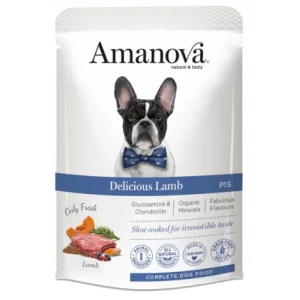 Amanova Dog Adult Delicious Lamb Wilgotna karma dla psów - jagnięcina saszetka 100 g