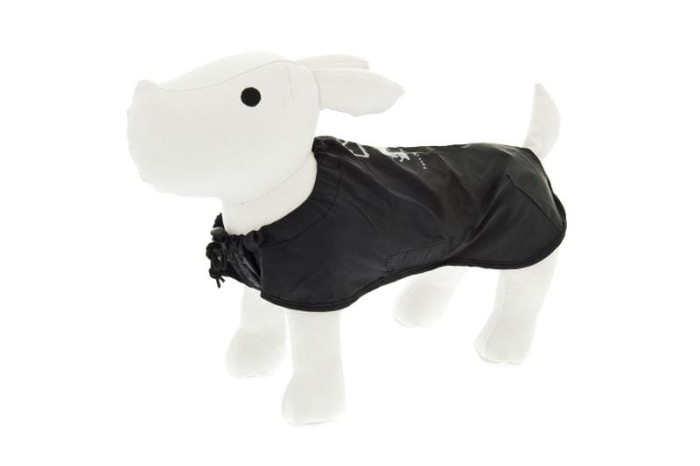 Ferribiella Płaszczyk przeciwdeszczowy dla psa czarny
