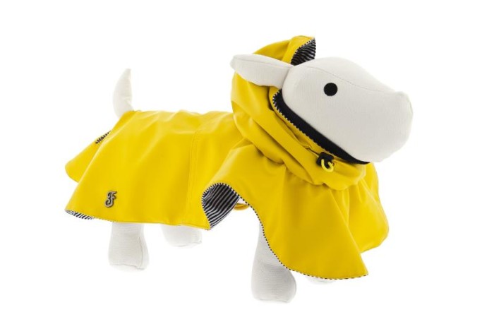 Ferribiella Płaszczyk przeciwdeszczowy dla psa żółty