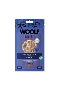 Woolf Earth Noohide Przysmak dla psa z kaczką „S”