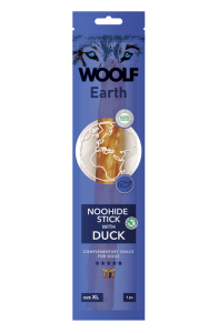 Woolf Earth Noohide Przysmak dla psa z kaczką „XL”