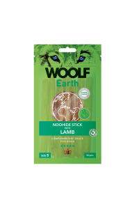 Woolf Earth Noohide Przysmak dla psa z jagnięciną „S”