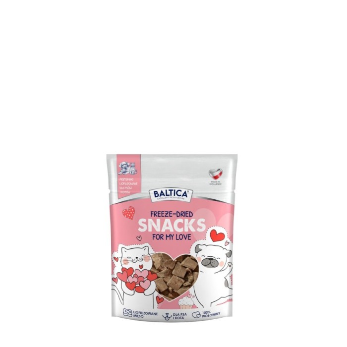 Baltica Smaki Regionów Przysmaki Love liofilizowane 10 g