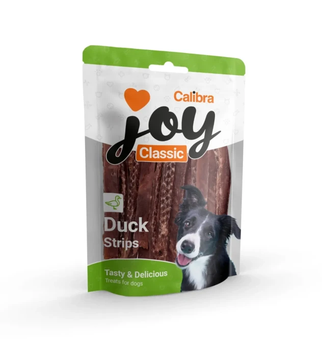 Calibra Joy Dog Classic Duck Strips. Przysmaki dla psa z kaczką 80  g