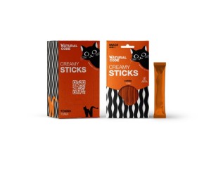 Natural Code Cat Przysmak dla kota - sosik. Snack Creamy 4x14 g Tuna