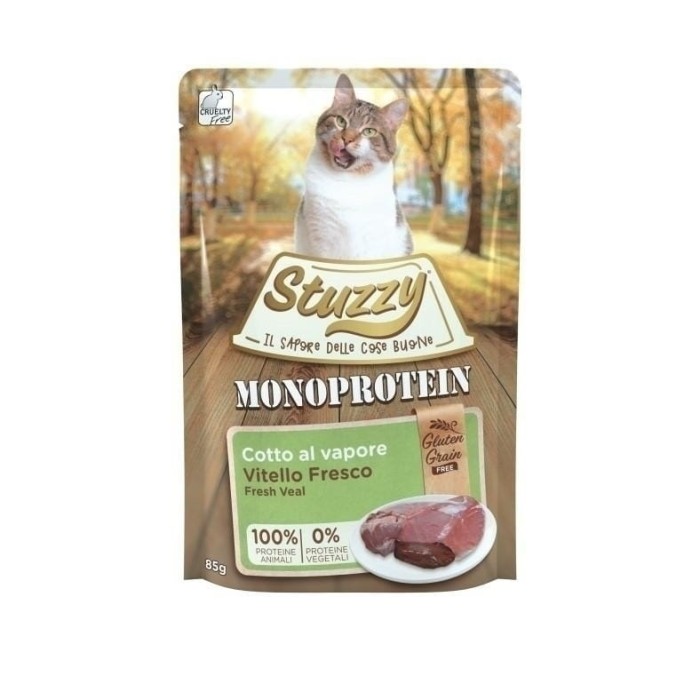 Promocja Stuzzy Mokra karma dla kota monoproteinowa cielęcina  85 g