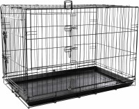 Flamingo Klatka dla psa Mezo czarna