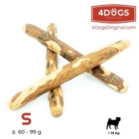 4DOGS Patyk dla psa  z drzewa oliwnego S / pies do 10 kg_2