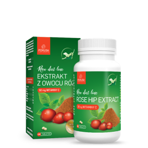 Pokusa Raw Diet Line  owoc dzikiej róży w tabletce 120 szt.