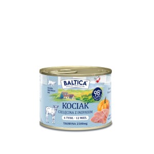 BALTICA SMAKI REGIONÓW Karma dla kociąt Cielęcina z indykiem 185 g