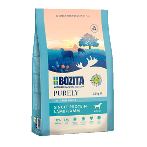 BOZITA Sucha karma dla psa Purely Adult Lamb 2,5 kg