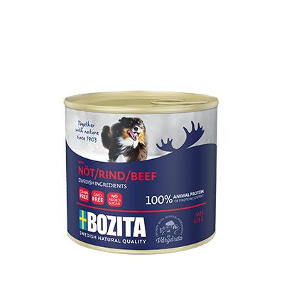 BOZITA karma mokra dla psa z wołowiną 625 g