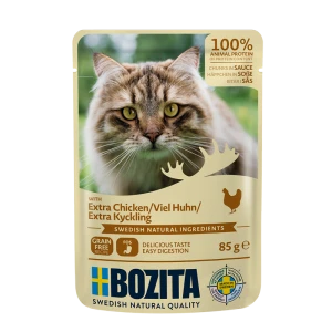 Bozita Mokra karma dla kota kawałki w sosie z kurczakiem 85 g