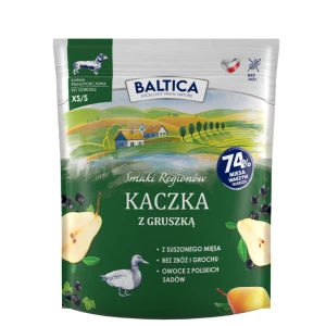 BALTICA Karma dla psa Kaczka z gruszką XS/S 1 kg