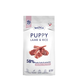 BALTICA NUTRACEUTIC Hypoallergenic Puppy Lamb & Rice Karma dla szczeniąt wszystkich ras 3 kg