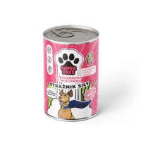 UNISZKI Karma mokra dla psa SUPERDOGS Strażnik Siły Wieprzowina z wołowiną 400 g