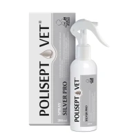 POLISEPT VET® SPRAY SILVER PRO – spray na rany dla psa i kota 200 ml