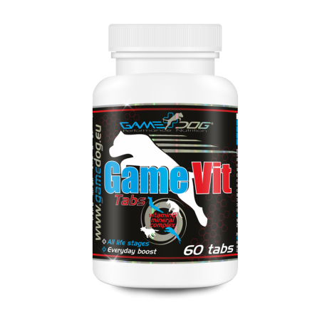 GAME DOG GameVit Tabs 60 tabletek – witaminy i minerały dla psa