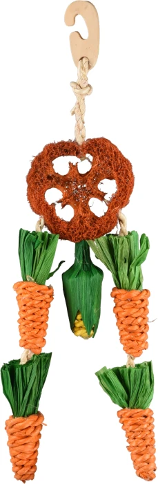 Flamingo Zabawka do zawieszenia dla małego zwierzaka Legou Wheel with rope