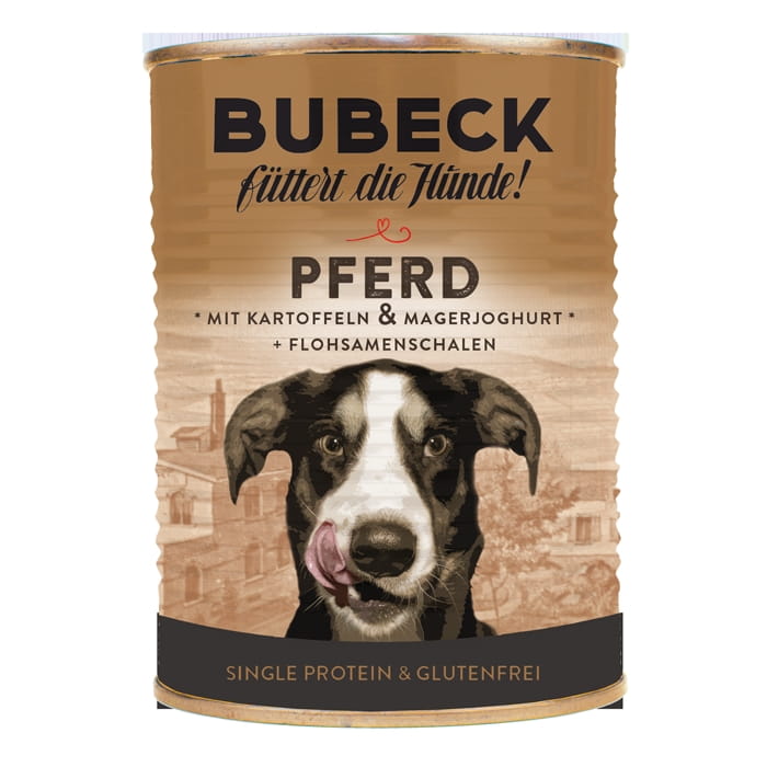 Bubeck Mokra karma dla psa z koniną 800 g
