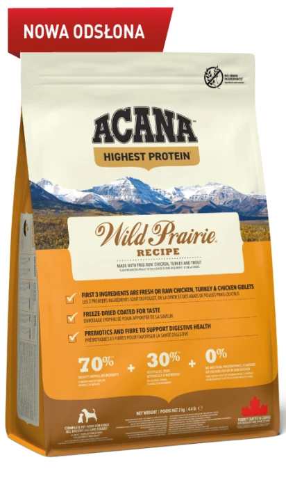 ACANA Karma dla psa  WILD PRAIRIE DOG 2 KG