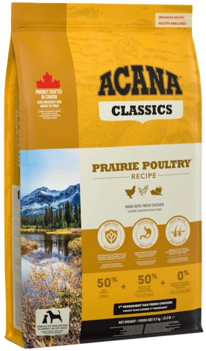 ACANA Karma sucha dla psa  PRAIRIE POULTRY DOG 9.7 KG
