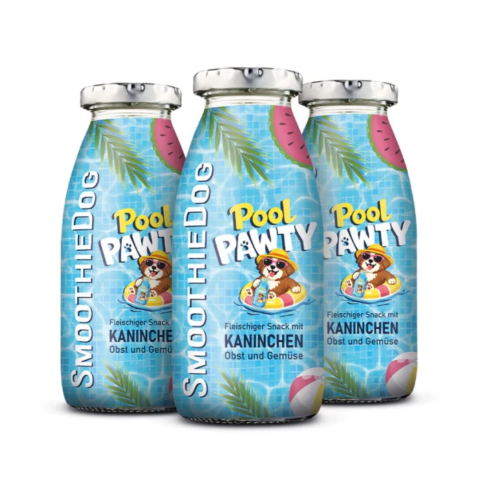 SmoothieDog Smoothie dla psa Pool Pawty królik 250 ml