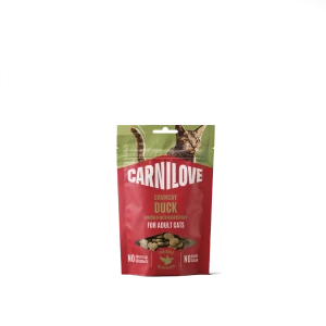 CARNILOVE Cat CRUNCHY Snack Duck enriched with Raspberries 50g