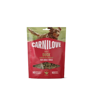 CARNILOVE Dog SOFT Snack Duck enriched with Rosemary 200g