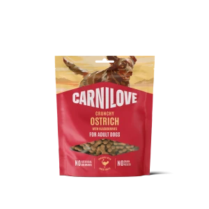 CARNILOVE Dog CRUNCHY Snack Ostrich with Blackberries 200g